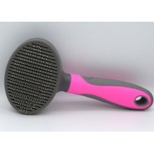 Comb Soft Rubber Handle Puppy Hair Removal Wire Pet Dog Grooming Tool Brush Grooming